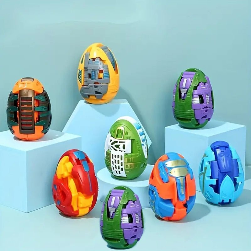"Huevos de Dinosaurio Transformables de 3.1"" - Juguetes Coleccionables y Decoración Festiva para Regalos" - SACASUSA