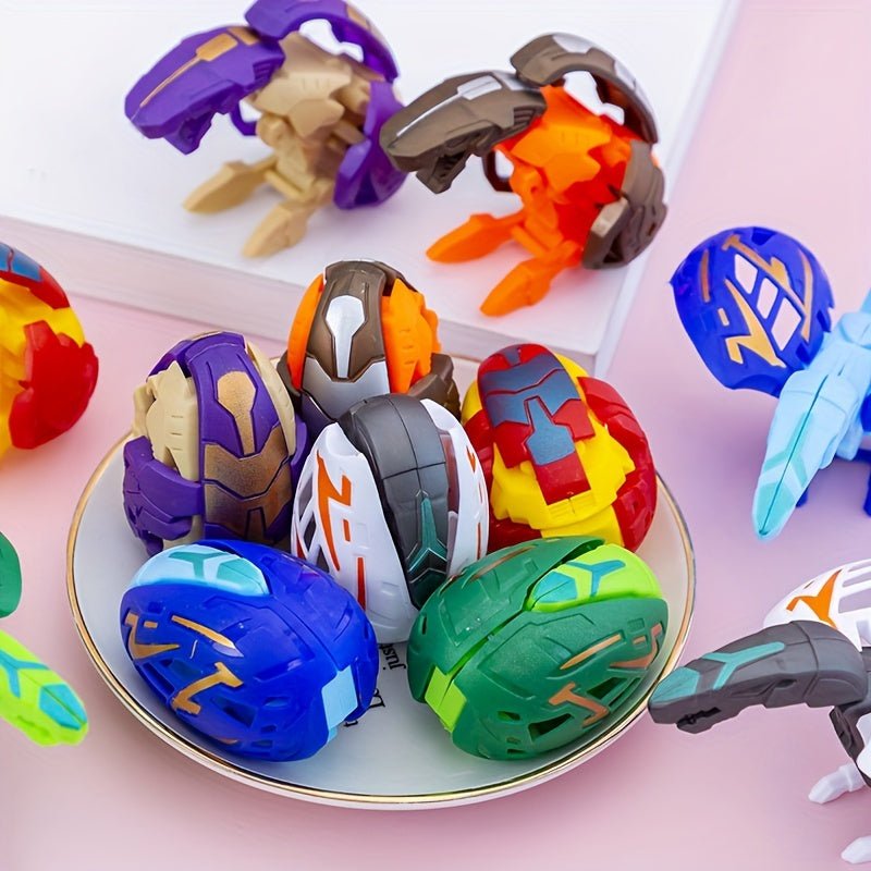 "Huevos de Dinosaurio Transformables de 3.1"" - Juguetes Coleccionables y Decoración Festiva para Regalos" - SACASUSA