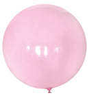 36 pulgadas redondo 5 piezas pastel macarrón rosa espesar látex globos gigantes baby shower género revelar cumpleaños boda compromiso fiesta decoración - SACASUSA