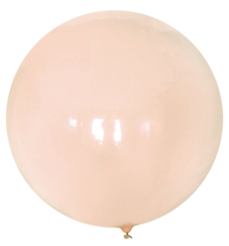 36 pulgadas redondo paquete de 5 piezas color naranja pastel calidad espesar látex globos gigantes baby shower género revelar cumpleaños boda compromiso fiesta decoración - SACASUSA