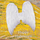 Alas de ángel de hadas de Halloween de plumas grandes XL de 28 x 26 pulgadas en 3 colores: negro, blanco o rojo, mujeres, hombres y adultos - SACASUSA