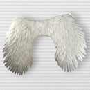 Alas de ángel de plumas blancas grandes XXL hechas a mano con HALO GRATIS para adultos mujeres hombres fiesta de disfraces de Halloween - SACASUSA