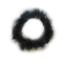 Extra Large 47x17 Inch Feather Halloween Costume Angel & Fairy Wings, Free Halo in Black or White, XL Size for Men, Women & Adults