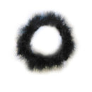 Extra Large 47x17 Inch Feather Halloween Costume Angel & Fairy Wings, Free Halo in Black or White, XL Size for Men, Women & Adults