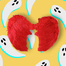 Large Feather Halloween Costume, Fairy Angel Wings, 26" x 19", Black, White, or Red with Free Halo for Men, Women, and Adults