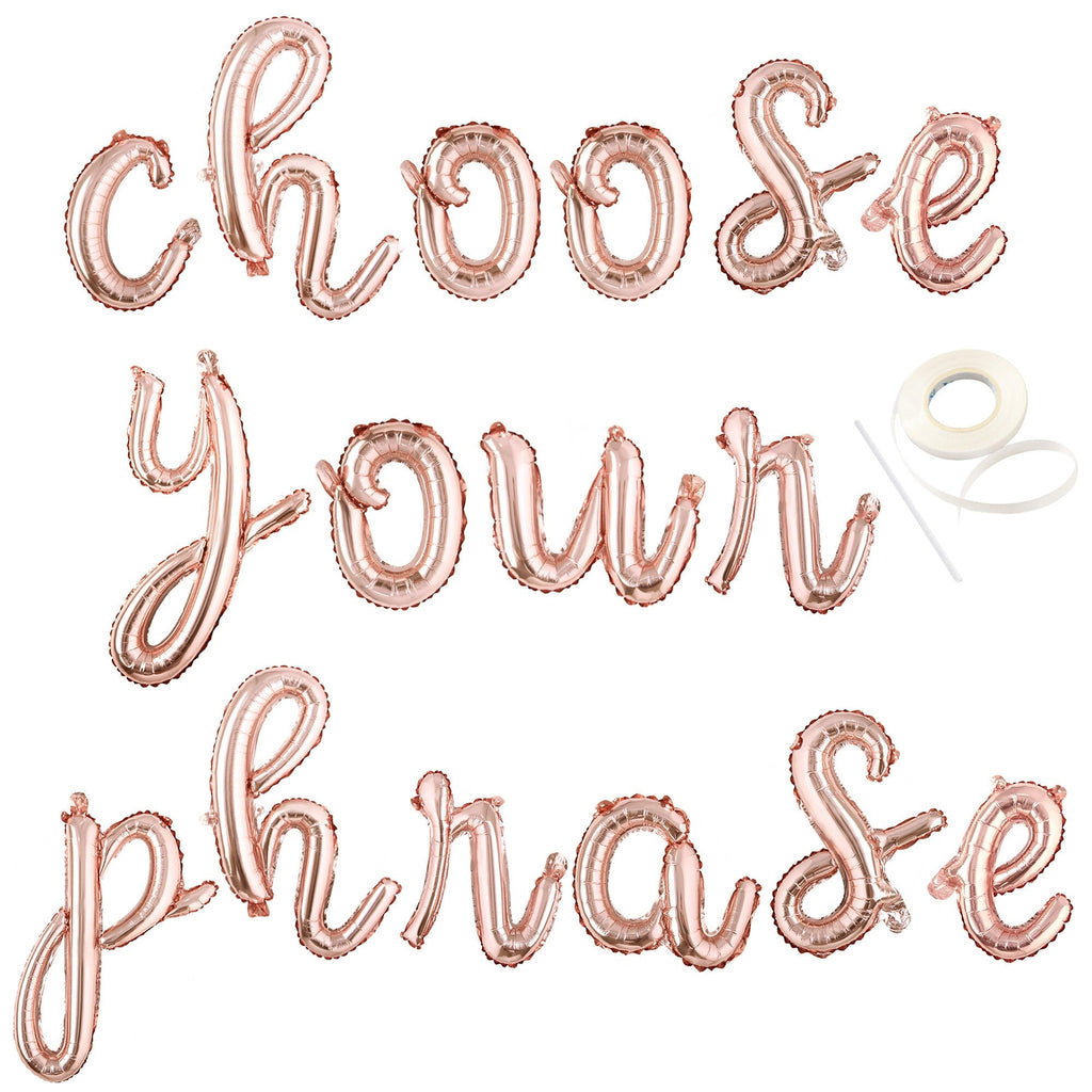 Rosa In Cursive Custom Cursive Script Silver Gold Rose Gold Choose Your Own Letters Nu