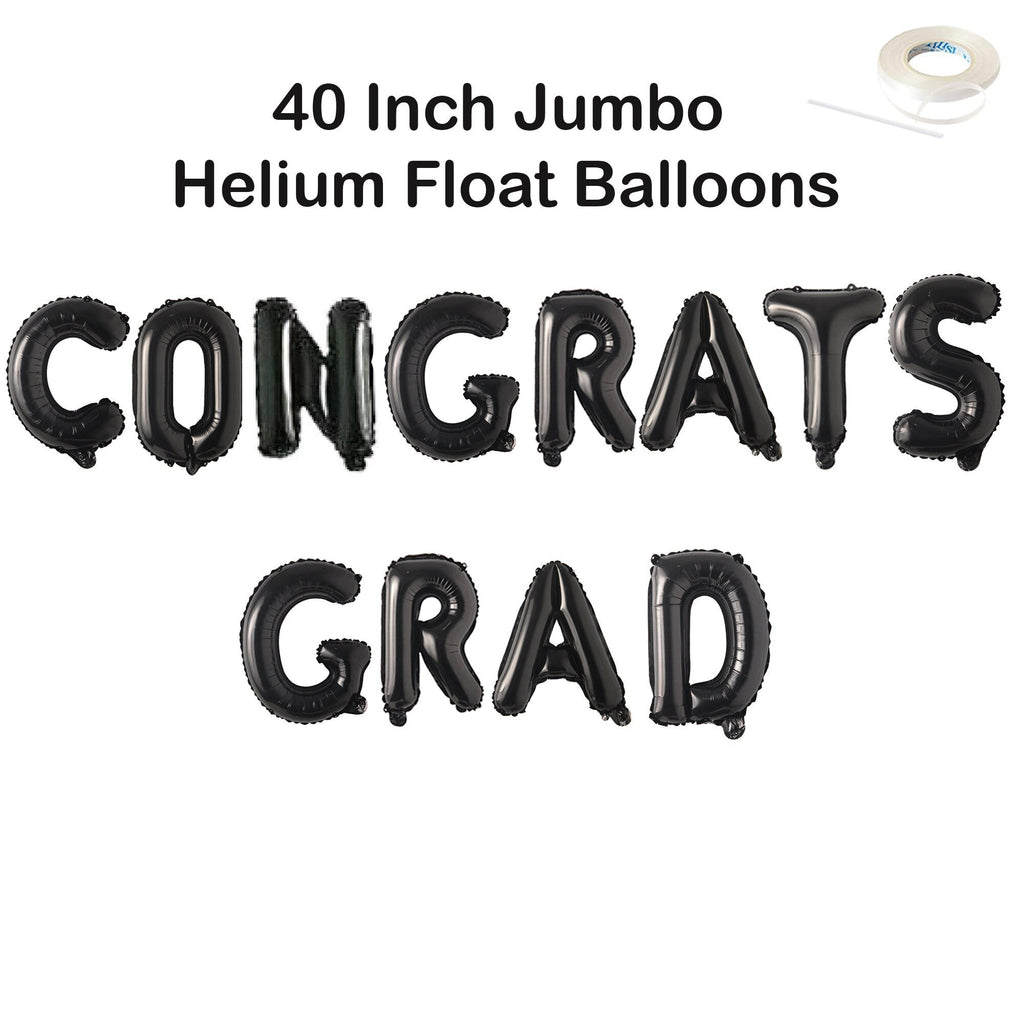 FELICITACIONES GRAD- Globos DIY con letras gigantes de 40