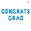 FELICITACIONES GRAD- Globos DIY con letras gigantes de 40" Decoraciones para fiestas de graduación Oro rosa, rosa, plata, oro, globos negros Decoración Flotador de helio - SACASUSA