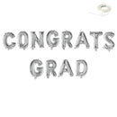 FELICITACIONES GRAD- Globos DIY con letras gigantes de 40" Decoraciones para fiestas de graduación Oro rosa, rosa, plata, oro, globos negros Decoración Flotador de helio - SACASUSA