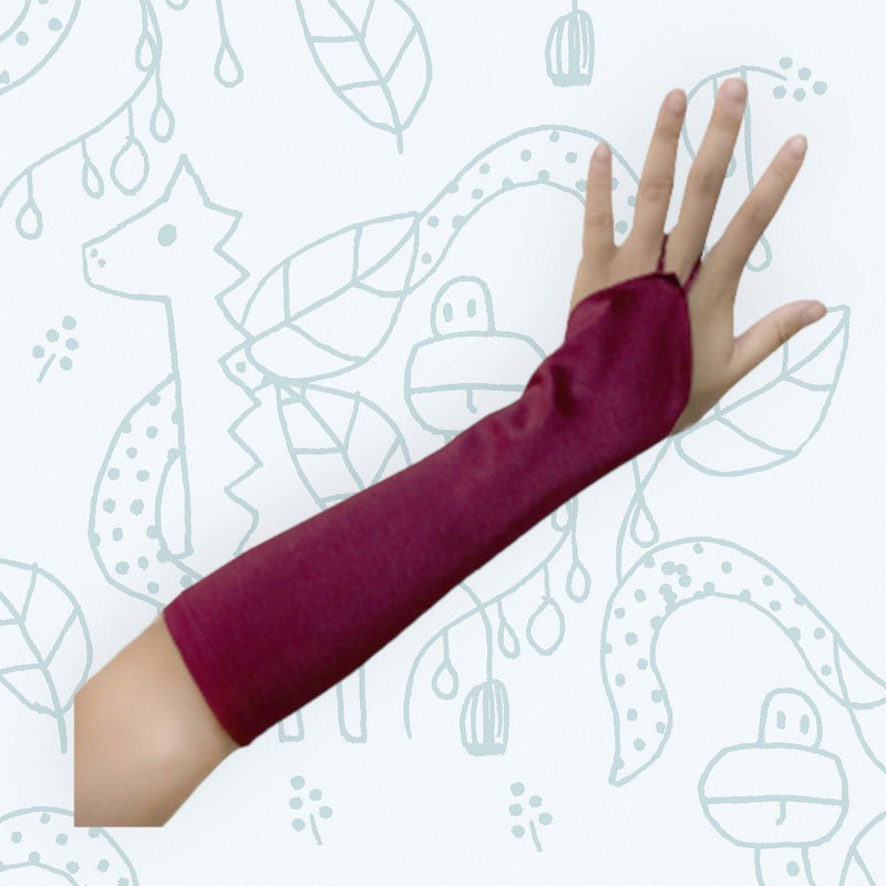 Guantes sin dedos de color satinado para novias de grado A para niños, fiesta de Halloween, Cosplay, formal, años 20, fiesta de graduación rugiente, niñas, niños, 13 pulgadas de largo - SACASUSA