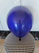 Juego de 10 unidades de 18 pulgadas de látex grueso de color morado oscuro, globos grandes y grandes para Baby Shower, revelación de género, decoración para fiesta de compromiso, boda y cumpleaños - SACASUSA