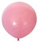 Juego de 10 unidades de 18.0 in, color pastel, rojo, rosa, látex grueso, globos grandes, baby shower, género, revelación, cumpleaños, boda, compromiso, decoración de fiesta - SACASUSA