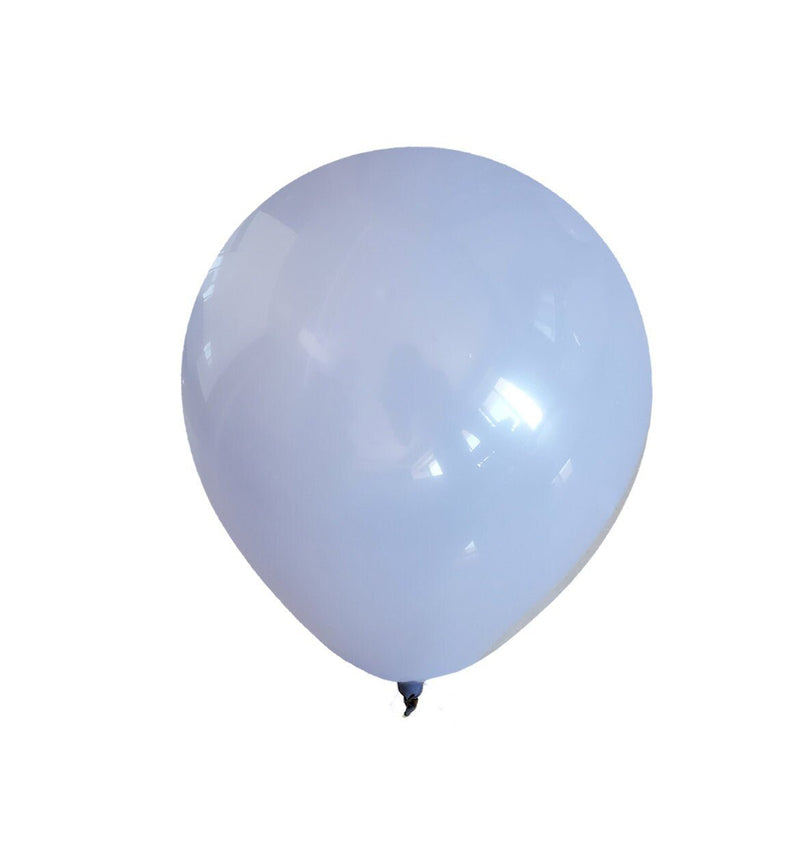 Juego de 100 globos de látex macarrón de color gris gris de 10 pulgadas para baby shower, revelación de género, decoración de aniversario de compromiso de boda de cumpleaños - SACASUSA