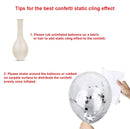 Juego de decoraciones de globos de feliz cumpleaños plateados de 16 pulgadas: pancarta con letras de 13 piezas, lámina de estrella gigante de 2 piezas, confeti de 4 piezas, globos de látex de 6 piezas - SACASUSA