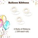 Kit de tiras para decoración de globos, guirnalda de arco, tira de cinta para globos de 32 pies, 5 piezas, herramienta para atar clips de flores, pegamento Pt Dots, fiesta, boda, baby shower - SACASUSA