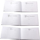 Nudo de amor nupcial, lazo de satén, libro de recepción de invitados, firmas, accesorios de boda, marfil, blanco, negro, marrón, rojo, rosa, Borgoña, vino - SACASUSA