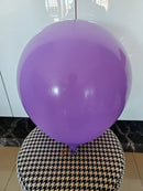 Paquete de 10 Uds. De globos grandes de látex gruesos de 18 pulgadas, color morado, Baby Shower, género, revelación, cumpleaños, boda, decoración para fiesta de compromiso - SACASUSA