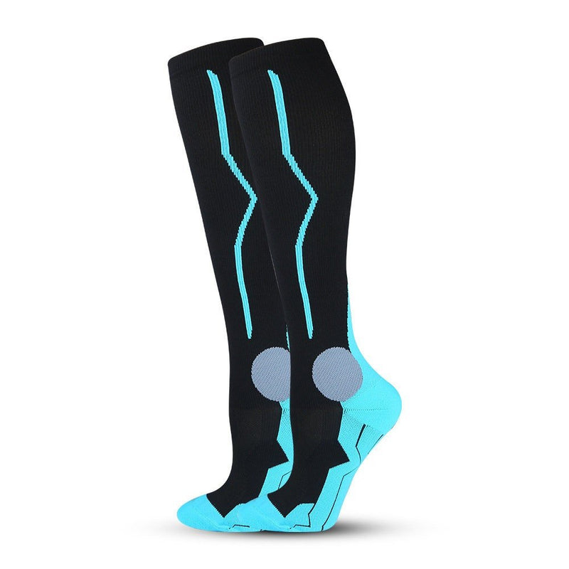 Paquete de 2 pares de calcetines de compresión Premium para correr, maratón, Jogger, S/ML/XL, mujeres, hombres, Unisex, circulación de 20-30 mmHg sobre la pantorrilla - SACASUSA