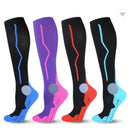 Paquete de 2 pares de calcetines de compresión Premium para correr, maratón, Jogger, S/ML/XL, mujeres, hombres, Unisex, circulación de 20-30 mmHg sobre la pantorrilla - SACASUSA
