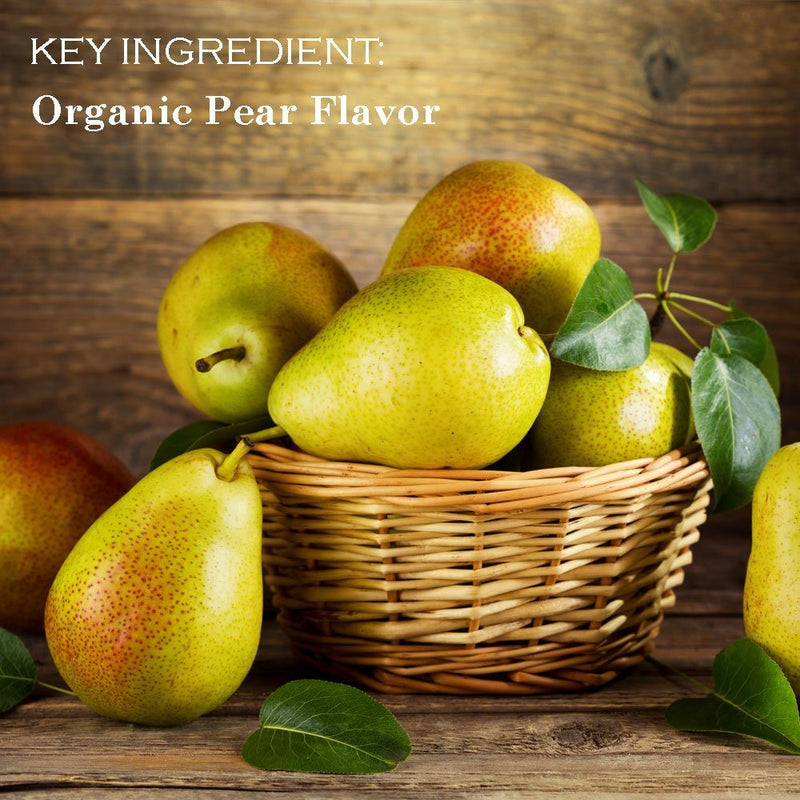 Paquete de 4 bálsamos labiales orgánicos certificados por USDA. 100% orgánico Todos los sabores naturales Pera Fresa Limonada cá­trica y cera de abejas original Sin parabenos - SACASUSA