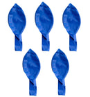 Paquete de 5 globos redondos de látex gruesos de 36 pulgadas, color azul, para baby shower, revelación de género, cumpleaños, boda, compromiso, decoración del hogar - SACASUSA