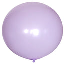 Paquete de 5 piezas de 36 pulgadas Macaron Pastel Púrpura Espesar Globos de látex gigantes Baby Shower Género Revelar Cumpleaños Boda Compromiso Aniversario Decoración - SACASUSA