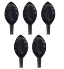 Paquete de 5 unidades redondas de 36 pulgadas, color negro, para Halloween, globos gigantes de látex gruesos, baby shower, género, revelación, cumpleaños, boda, compromiso, decoración de fiesta - SACASUSA
