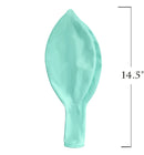 Paquete redondo de 36 pulgadas, 5 unidades, globos gigantes de látex gruesos de color azul lago pastel, Baby Shower, género, revelación, cumpleaños, boda, compromiso, decoración de fiesta - SACASUSA