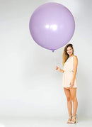 Paquete redondo de 36 pulgadas, 6 unidades, colores mezclados, globos gigantes de látex gruesos para Halloween, Baby Shower, género, revelación, decoración para fiesta de cumpleaños, boda - SACASUSA
