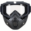 Protector facial de plastico excepcionalmente versatil: Claridad HD, anti-vaho, resistente al viento y a la arena, ideal para soldadores con cierre de tirón - SACASUSA